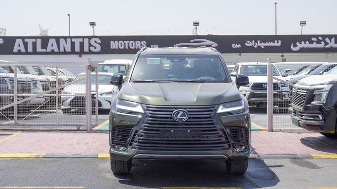 Новый Lexus LX 600 IV, 3.4 л, 2025 в Дубае от Atlantis Motors FZE Зеленый цвет. GCC | AUTO.AE | Объявление #266273
