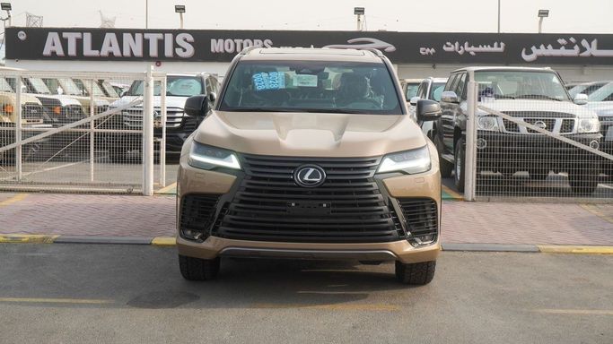 Новый Lexus LX 600 IV, 3.4 л, 2025 в Дубае от Atlantis Motors FZE Бежевый цвет. GCC | AUTO.AE | Объявление #266277
