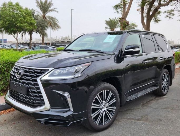 Новый Lexus LX 570 III Рестайлинг 2, 5.7 л, 2021 в Дубае от Atlantis Motors FZE Черный цвет. GCC | AUTO.AE | Объявление #266396