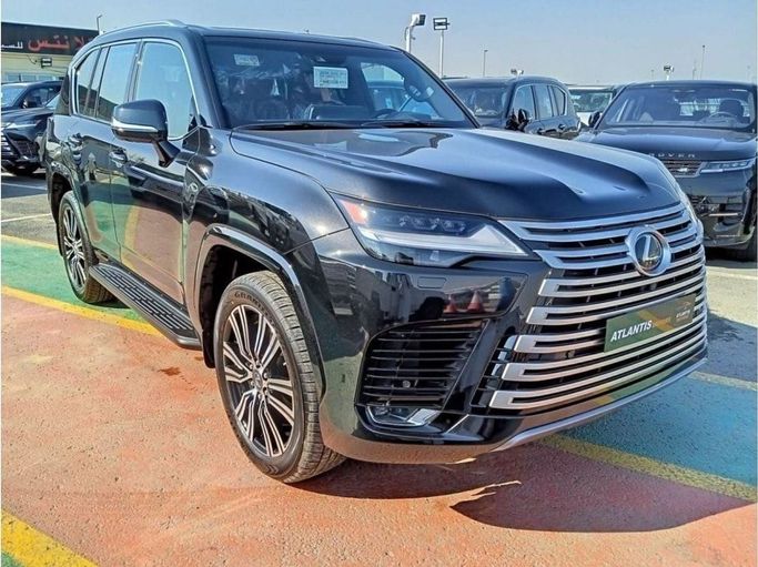 جديدة Lexus LX 600 رابعاً, 3.4 l, 2022 في في دبي من Atlantis Motors FZE، اللون أسود. مواصفات الخليج | AUTO.AE | إعلان #266441