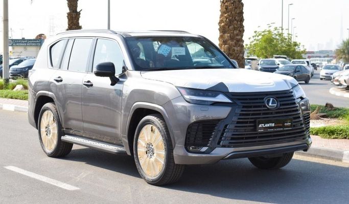 جديدة Lexus LX 600 رابعاً, 3.4 l, 2022 في في دبي من Atlantis Motors FZE، اللون رمادي. مواصفات الخليج | AUTO.AE | إعلان #266446