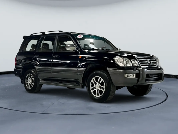Подержанный Lexus LX 470 II Рестайлинг, 4.7 л, 2004 в Дубае от BILGATTI AUTO Черный цвет. GCC | AUTO.AE | Объявление #271685