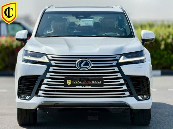 جديدة ⁦Lexus LX 700h رابعاً، 3.4 l، 2026⁩ في في الإمارات, دبي من Ideal Cars LLC، اللون أبيض. مواصفات الخليج | AUTO.AE | إعلان #286064