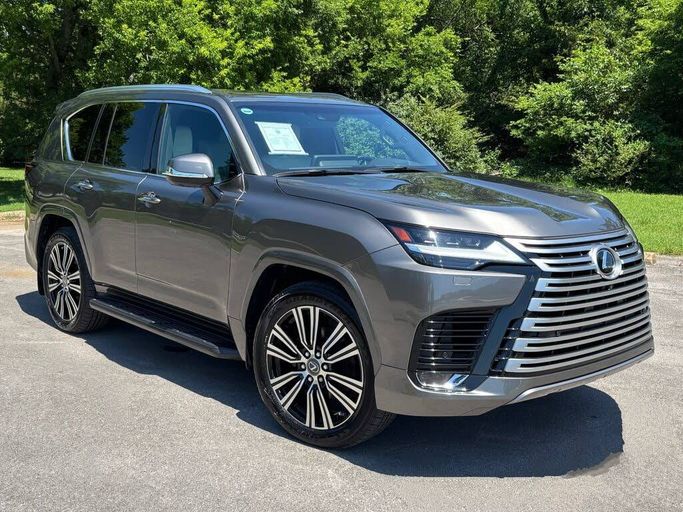 Used ⁦Lexus LX 600 IV, 3.4 l, 2022⁩ in UAE, Dubai, Grey color. GCC Specs | AUTO.AE | Listing #288044