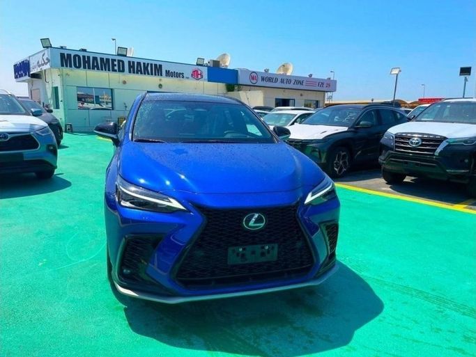 Новый Lexus NX 350 II, 2.4 л, 2023 в Дубае от Mohamed Hakim Motors Синий цвет. Other | AUTO.AE