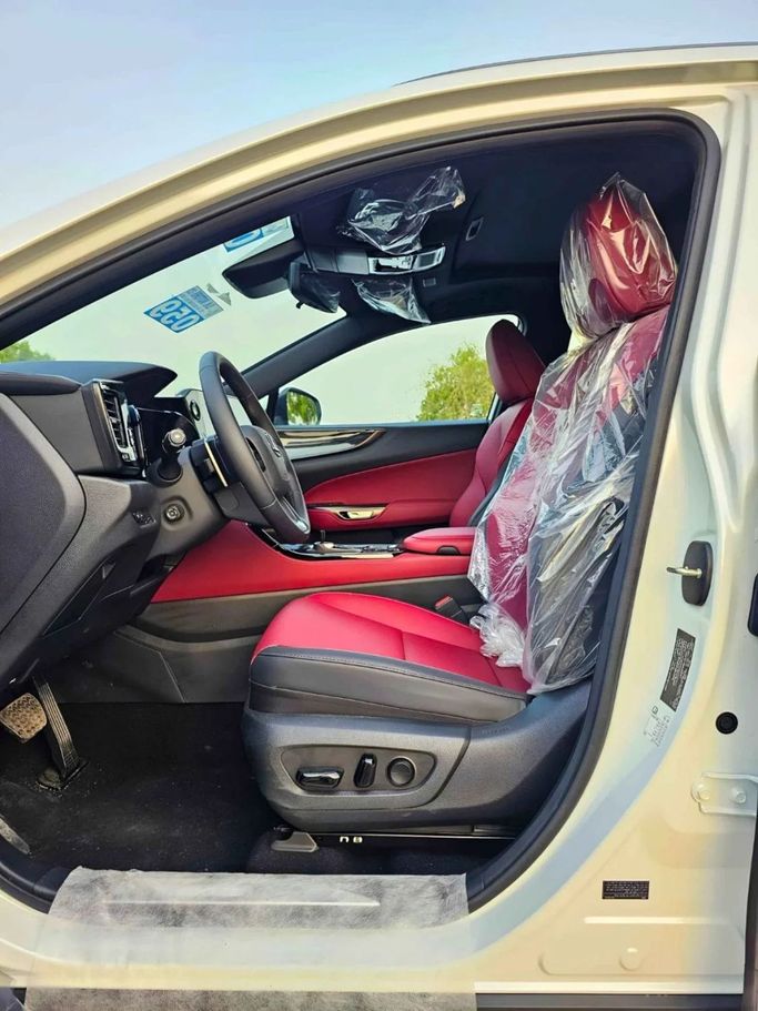 New Lexus NX 350 II, 2.4 l, 2025 in Dubai by SK Motors, White color. Chinese Specs | AUTO.AE