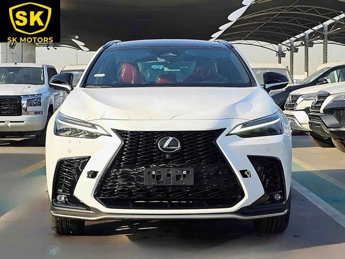 New Lexus NX 350h II, 2.5 l, 2024 in Dubai by SK Motors, White color. GCC Specs | AUTO.AE