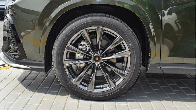 New Lexus NX 350 II, 2.4 l, 2022 in Dubai by Saad Idan Motors, Green color. GCC Specs | AUTO.AE