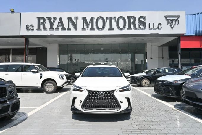 جديدة Lexus NX 350h ثانياً, 2.5 l, 2025 في في دبي من RMG Automobiles، اللون أبيض. مواصفات الخليج | AUTO.AE | إعلان #266132