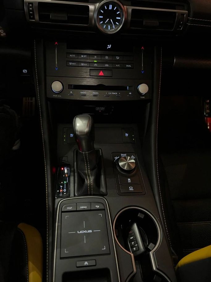 Used Lexus RC 350 I Facelift, 3.5 l, 2023 in Dubai by A Class Motors, Yellow color.  | AUTO.AE