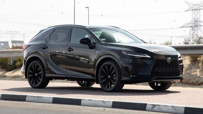Новый Lexus RX 500h V, 2.4 л, 2024 в Дубае от Dresden Motors Черный цвет. Канадская | AUTO.AE
