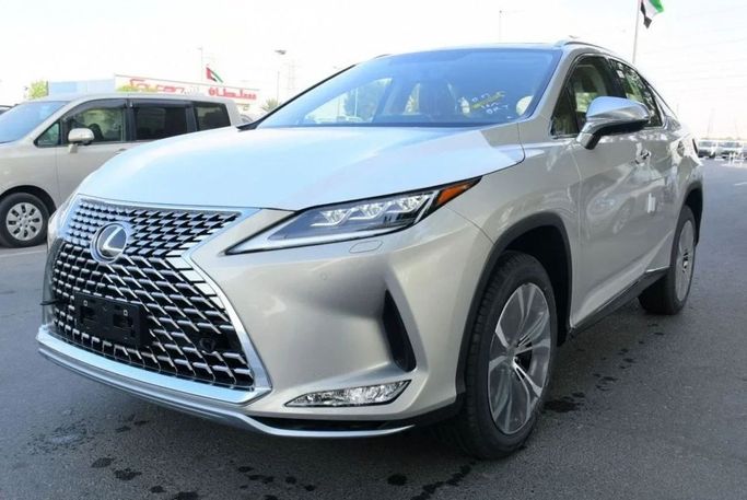 New Lexus RX 350 V, 2.4 l, 2022 in Dubai by Mohamed Hakim Motors, White color. GCC Specs | AUTO.AE
