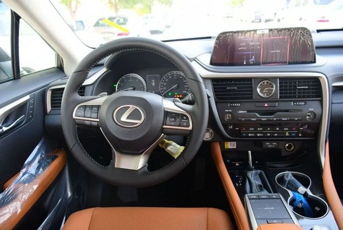 New Lexus RX 350 V, 2.4 l, 2022 in Dubai by Mohamed Hakim Motors, White color. GCC Specs | AUTO.AE