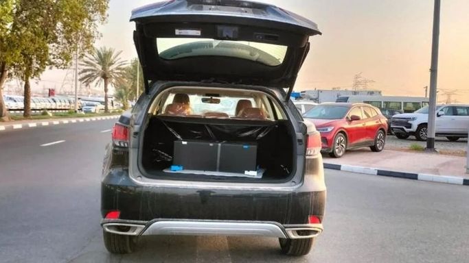 New Lexus RX 350 V, 2.4 l, 2022 in Dubai by Mohamed Hakim Motors, Black color. GCC Specs | AUTO.AE