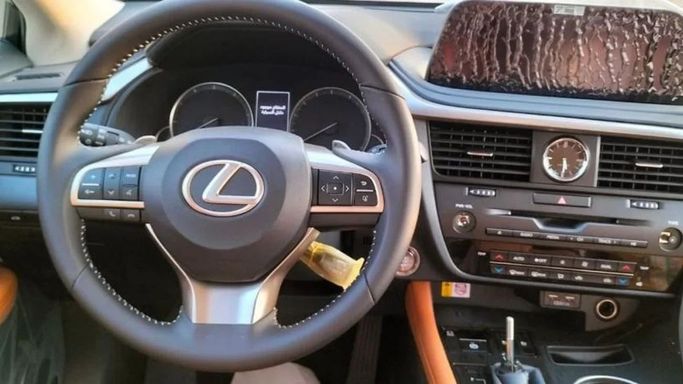 New Lexus RX 350 V, 2.4 l, 2022 in Dubai by Mohamed Hakim Motors, Black color. GCC Specs | AUTO.AE