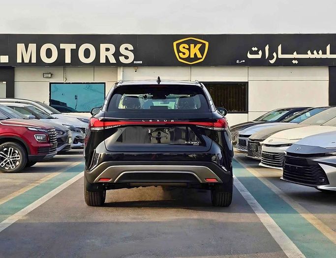 New Lexus RX 350 V, 2.4 l, 2025 in Dubai by SK Motors, Black color. GCC Specs | AUTO.AE