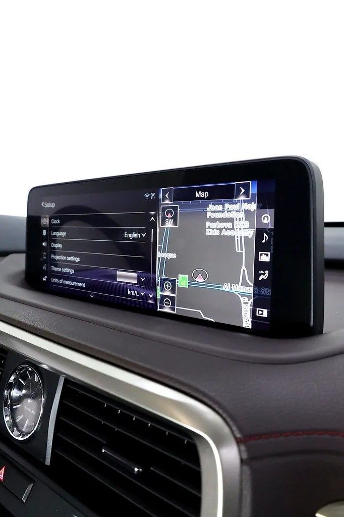 Подержанный Lexus RX 450h IV Рестайлинг, 3.5 л, 2022 в Дубае от Al Faris Motors Белый цвет. GCC | AUTO.AE