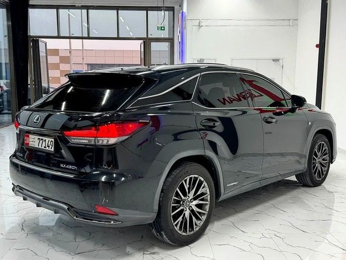 Used Lexus RX 450h IV Facelift, 3.5 l, 2022 in Dubai by F1 Motors, Black color. GCC Specs | AUTO.AE