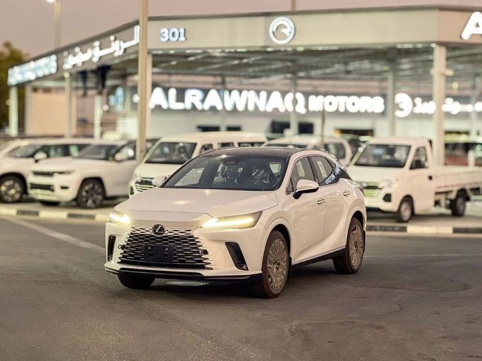 Новый Lexus RX 350 V, 2.4 л, 2025 в Дубае от Al Rawnaq Motors  Белый цвет. GCC | AUTO.AE