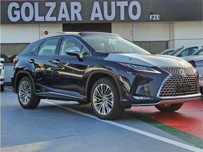 Новый Lexus RX 450h IV Рестайлинг, 3.5 л, 2022 в Дубае от GOLZAR AUTO FZE Черный цвет. GCC | AUTO.AE