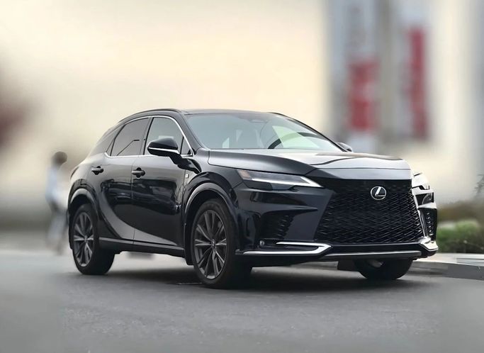 جديدة Lexus RX 350 V, 2.4 l, 2025 في في دبي من PRIME AUTOMOBILES، اللون أسود. المواصفات الكندية | AUTO.AE