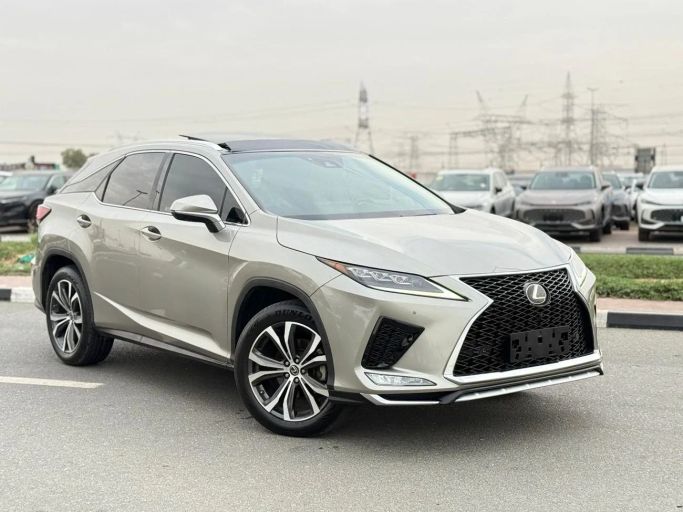 Подержанный Lexus RX 350 IV Рестайлинг, 3.5 л, 2020 в Дубае от GHAZNI MOTORS Золотистый цвет. Американская | AUTO.AE