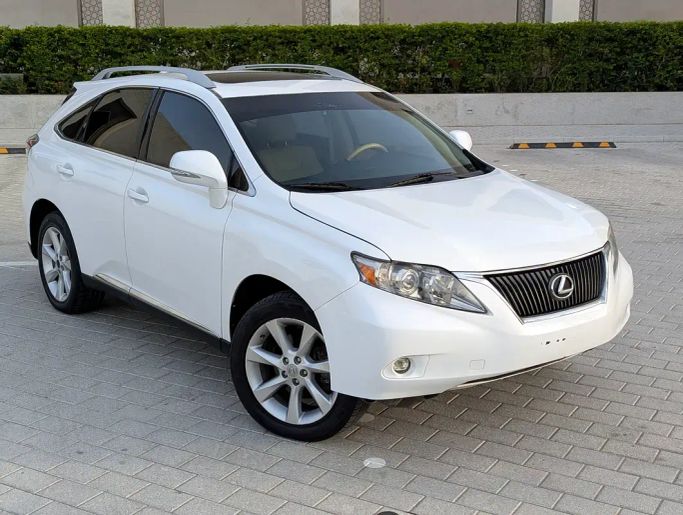 Подержанный Lexus RX 350 III, 3.5 л, 2011 в Дубае от NEW ABU TAJ MOTORS Белый цвет. Американская | AUTO.AE | Объявление #262635
