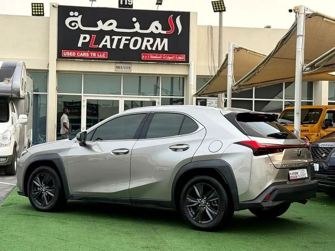 Used Lexus UX 200 I, 2.0 l, 2022 in Dubai by Platform Used Cars, Golden color. GCC Specs | AUTO.AE