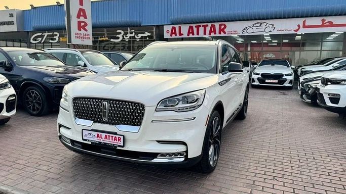 Used Lincoln Aviator II, 3.0 l, 2023 in Dubai by Ignite Used Cars, White color. GCC Specs | AUTO.AE