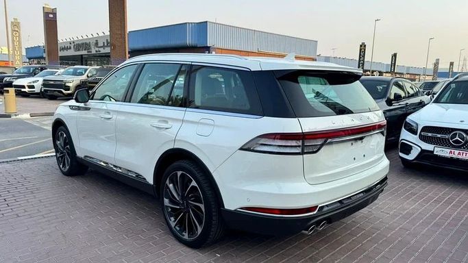 Used Lincoln Aviator II, 3.0 l, 2023 in Dubai by Ignite Used Cars, White color. GCC Specs | AUTO.AE