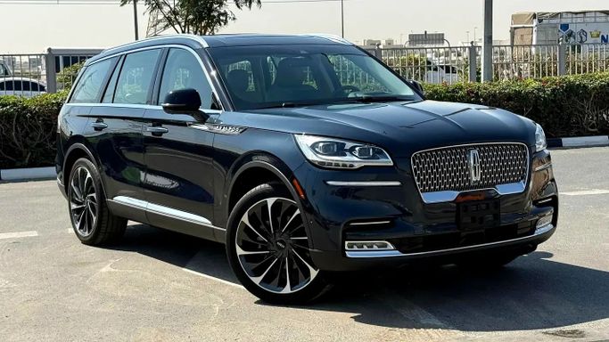 مستعملة Lincoln Aviator ثانياً, 3.0 l, 2022 في في دبي من Auto Links LLC، اللون أزرق داكن. مواصفات الخليج | AUTO.AE | إعلان #260849