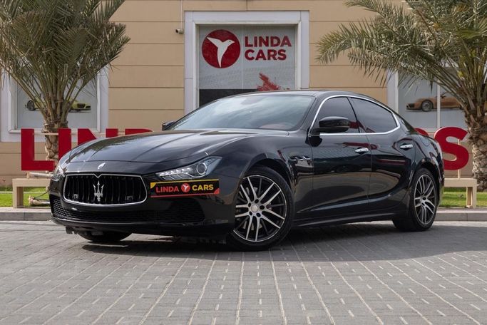 Used Maserati Ghibli III Facelift, 3.0 l, 2017 in Dubai by Linda Cars, Black color. GCC Specs | AUTO.AE