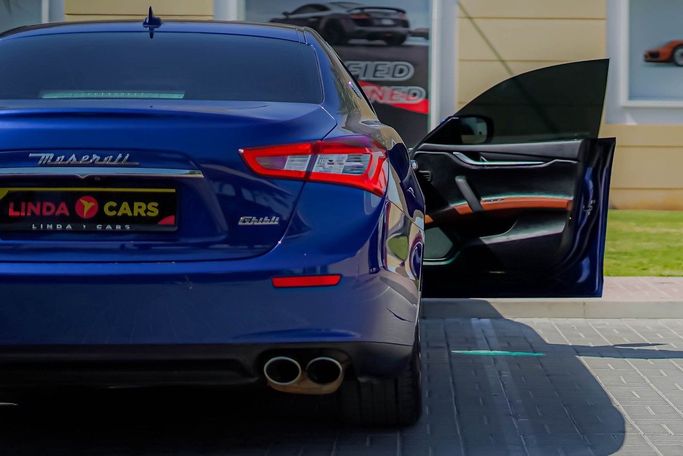 Used Maserati Ghibli III, 3.0 l, 2015 in Dubai by Linda Cars, Blue color. GCC Specs | AUTO.AE