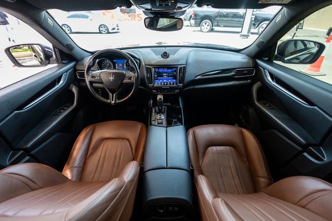Used Maserati Levante I, 3.0 l, 2020 in Dubai by Linda Cars, Black color. GCC Specs | AUTO.AE