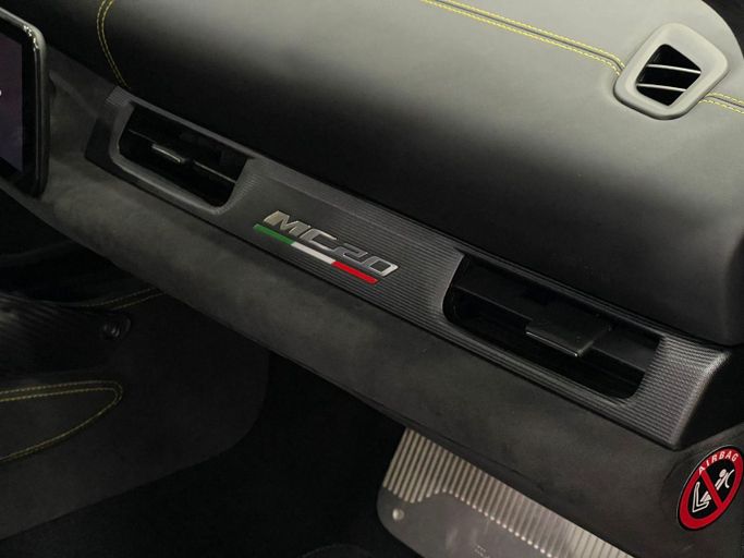 Used Maserati MC20, 3.0 l, 2022 in Dubai by STAR COLLECTION LLC, Yellow color. GCC Specs | AUTO.AE