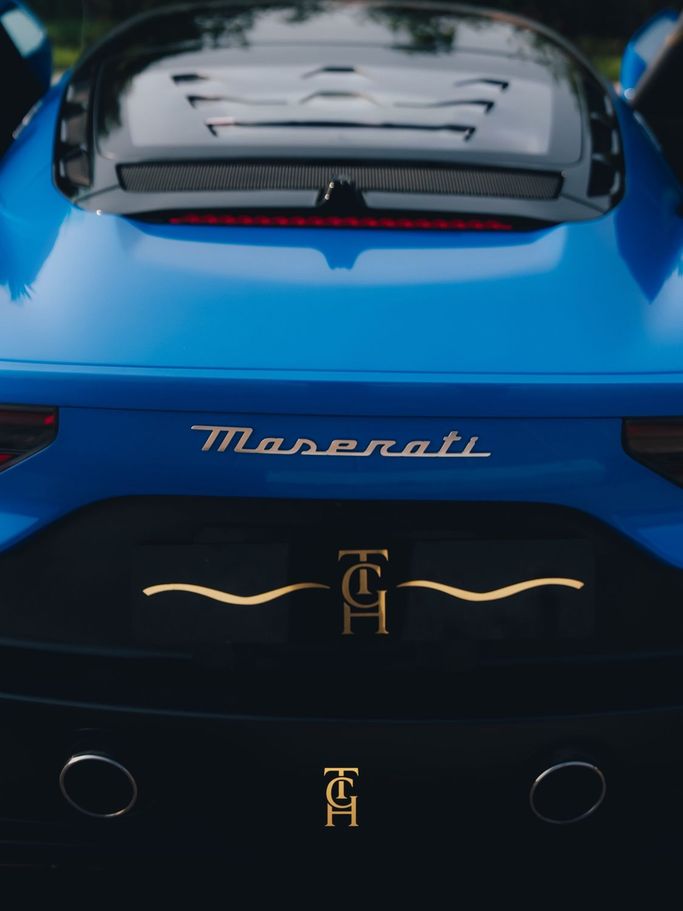 Used Maserati MC20, 3.0 l, 2023 in Dubai by TCH MOTORS, Blue color. Japanese Specs | AUTO.AE