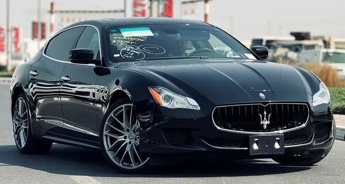 Подержанный Maserati Quattroporte S Q4 VI, 3.0 л, 2013 в Дубае от Mirza Automobile FZE Черный цвет. Японская | AUTO.AE