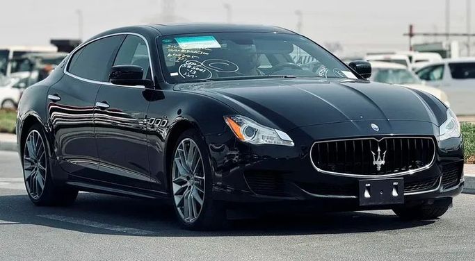 Подержанный Maserati Quattroporte S Q4 VI, 3.0 л, 2013 в Дубае от Mirza Automobile FZE Черный цвет. Японская | AUTO.AE