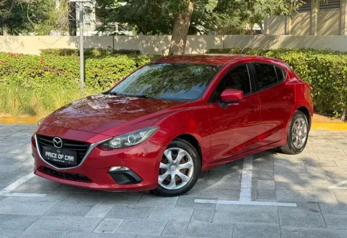 مستعملة Mazda 3 III (BM), 1.6 l, 2015 في في دبي من Price Of Car، اللون أحمر. مواصفات الخليج | AUTO.AE