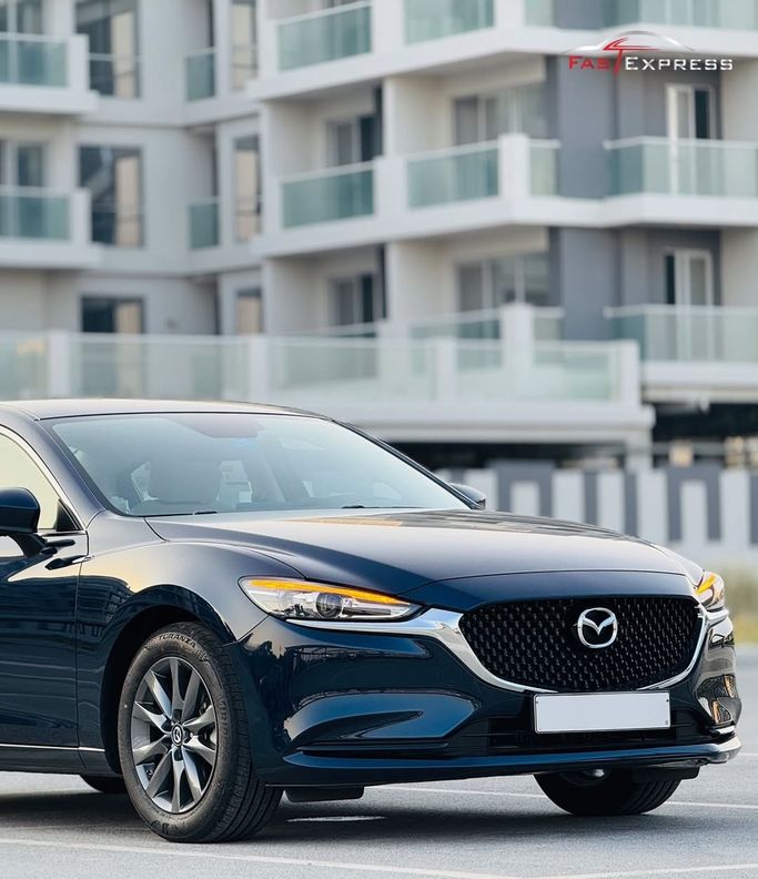 Mazda 6 III (GJ) فيس ليفت 2, 2025  سيدان للتأجير في في دبي من Fast express rent a car، اللون أزرق داكن | AUTO.AE