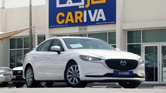 Used Mazda 6 III (GJ) Facelift 2, 2.0 l, 2023 in Dubai by Cariva Used Cars , White color. GCC Specs | AUTO.AE