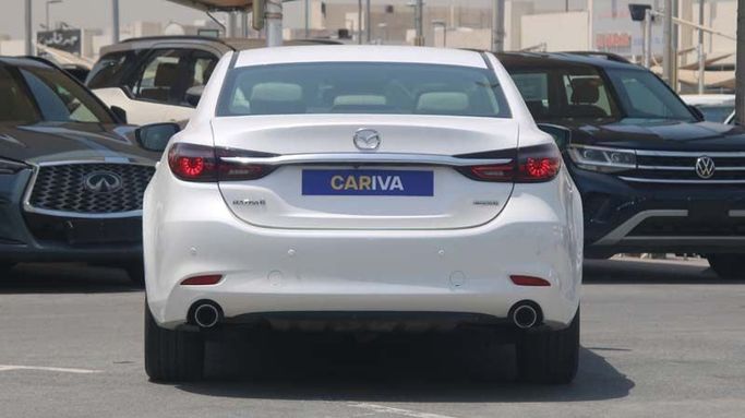 Used Mazda 6 III (GJ) Facelift 2, 2.0 l, 2023 in Dubai by Cariva Used Cars , White color. GCC Specs | AUTO.AE