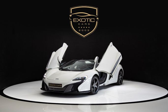 مستعملة McLaren 650S, 3.8 l, 2015 في في دبي من Exotic Cars، اللون أبيض. مواصفات الخليج | AUTO.AE