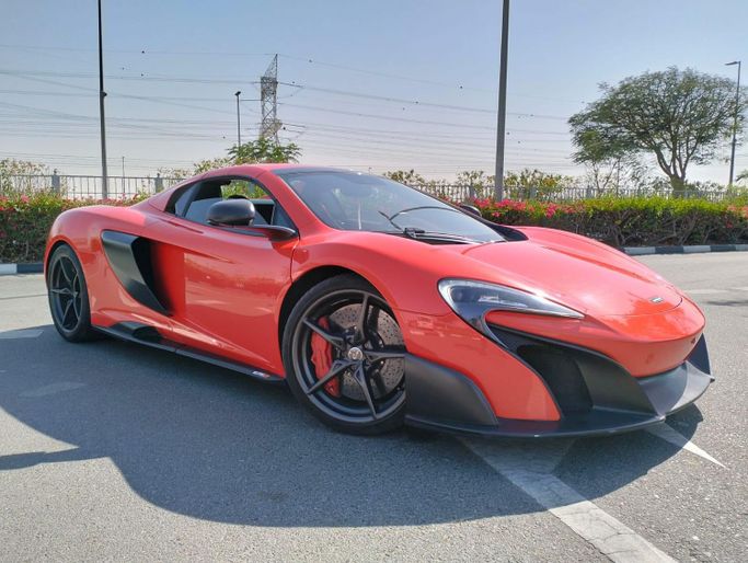 New McLaren 675LT, 3.8 l, 2016 in Dubai by Space Motors, Red color. GCC Specs | AUTO.AE