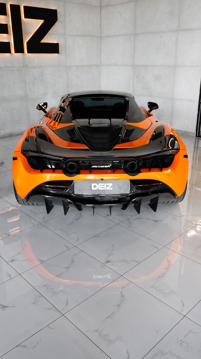 McLaren 720S, 2021 sport coupe for rent in Dubai by DEIZ, orange color | AUTO.AE