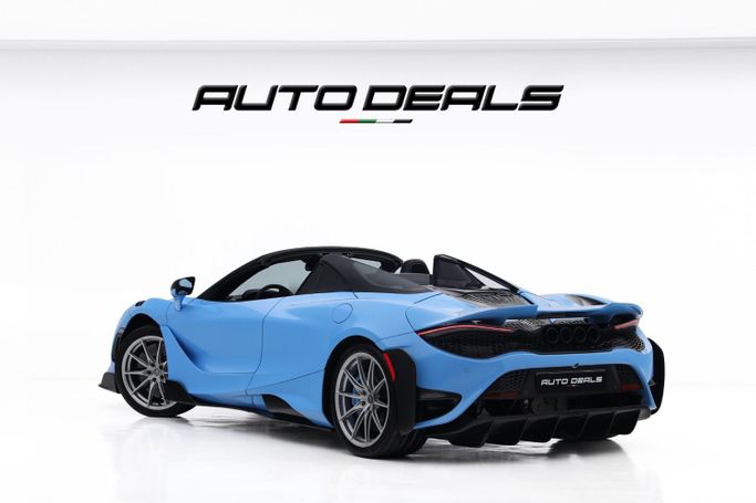 Подержанный McLaren 720S Spider, 4.0 л, 2019 в Дубае от AUTO DEALS Голубой цвет. GCC | AUTO.AE