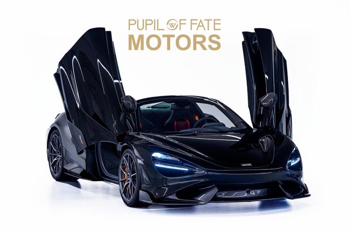 Новый McLaren 765LT, 4.0 л, 2022 в Дубае от PUPIL OF FATE MOTORS Черный цвет. GCC | AUTO.AE
