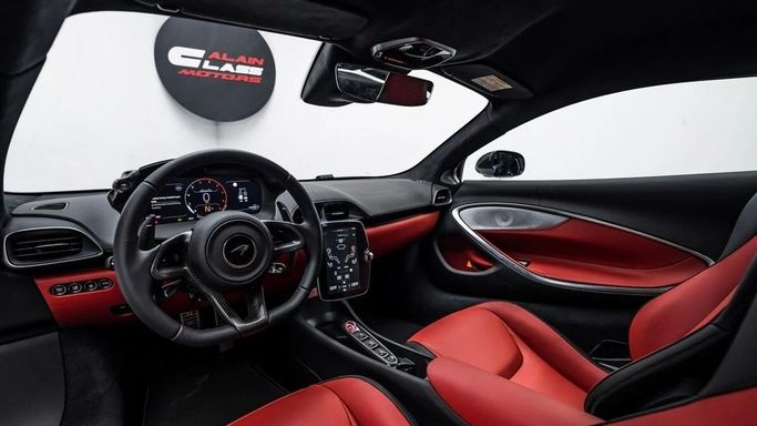 New McLaren Artura, 3.0 l, 2024 in Dubai by Al Ain Class Motors, White color. GCC Specs | AUTO.AE