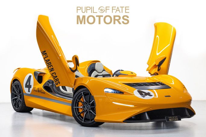 New McLaren Elva, 4.0 l, 2021 in Dubai by PUPIL OF FATE MOTORS, Orange color. GCC Specs | AUTO.AE