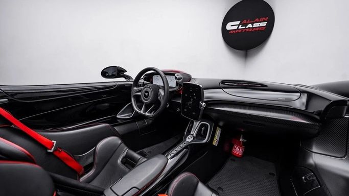 New McLaren Elva, 4.0 l, 2021 in Dubai by Al Ain Class Motors, Red color. European Specs | AUTO.AE